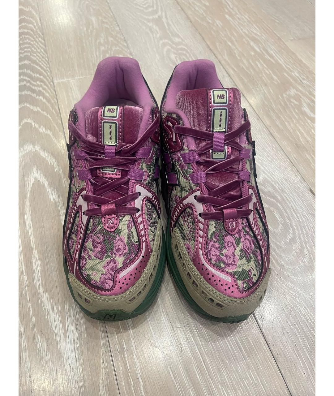 NEW BALANCE Фиолетовые текстильные кроссовки, фото 3