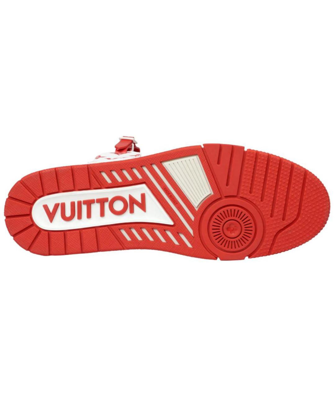 LOUIS VUITTON Белые высокие кроссовки / кеды, фото 5