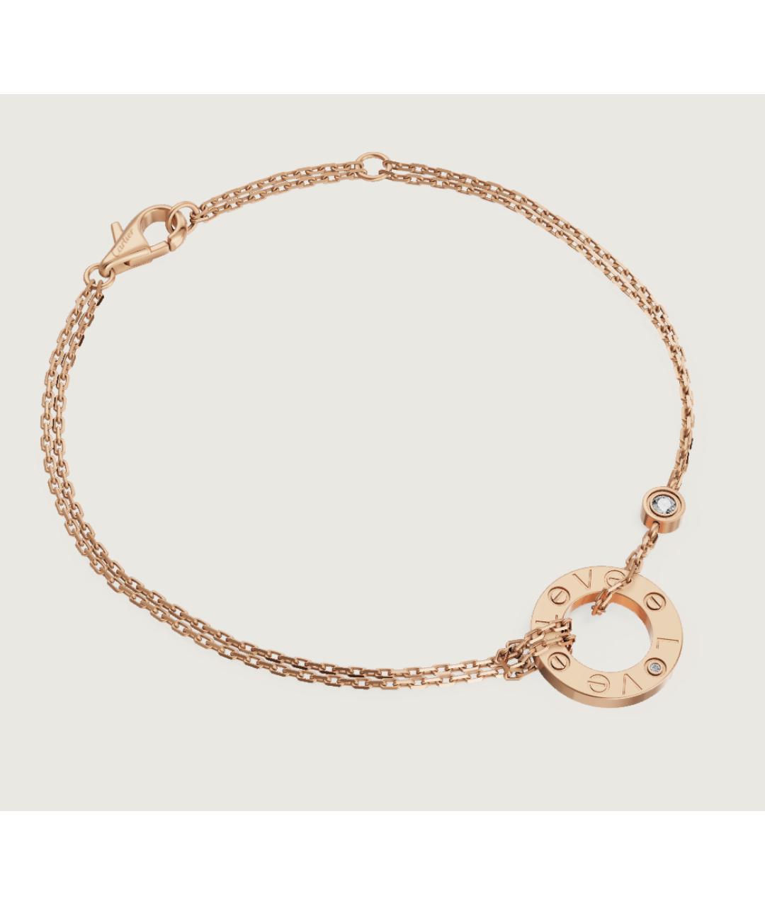CARTIER Золотой браслет из розового золота, фото 7