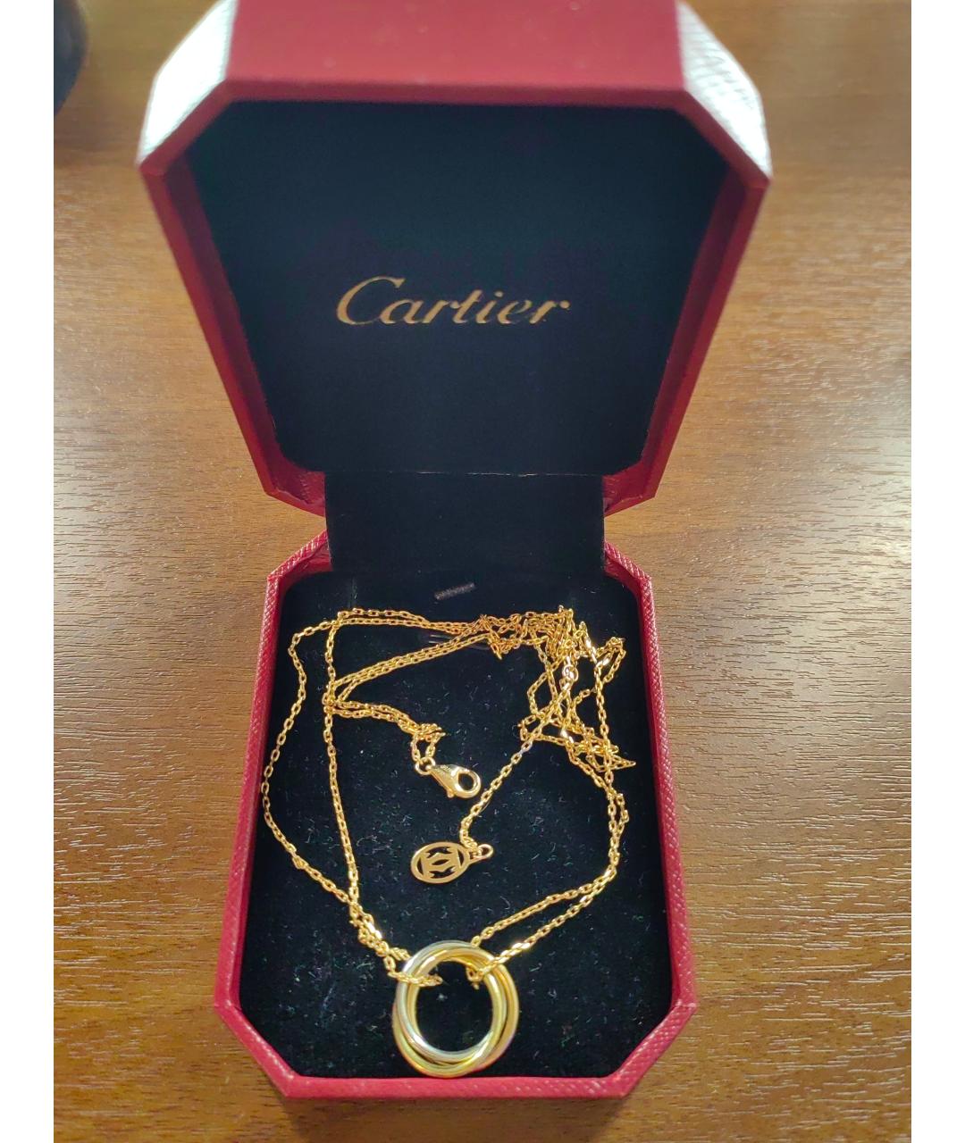 CARTIER Золотая подвеска из желтого золота, фото 2
