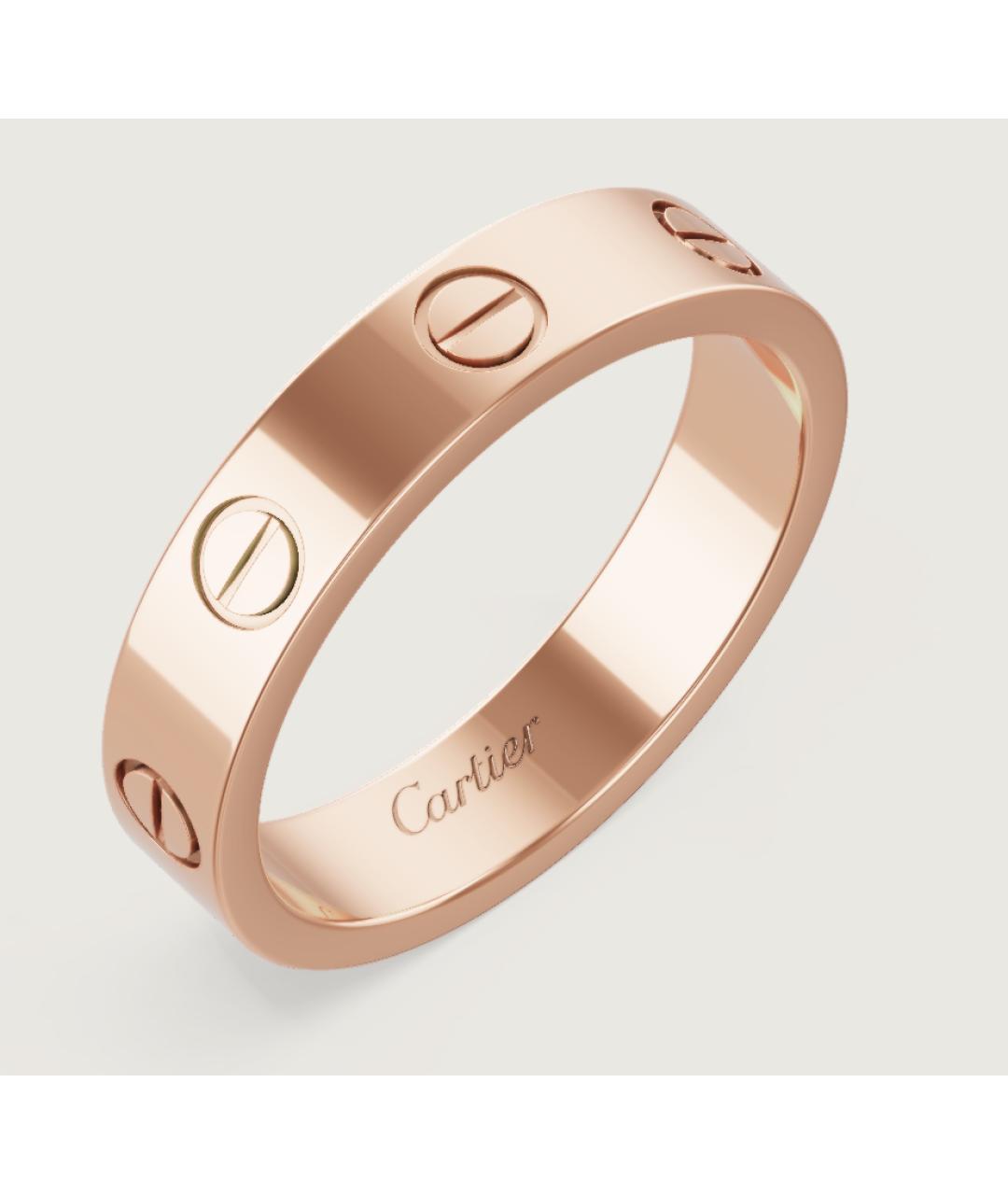 CARTIER Золотое кольцо из розового золота, фото 5