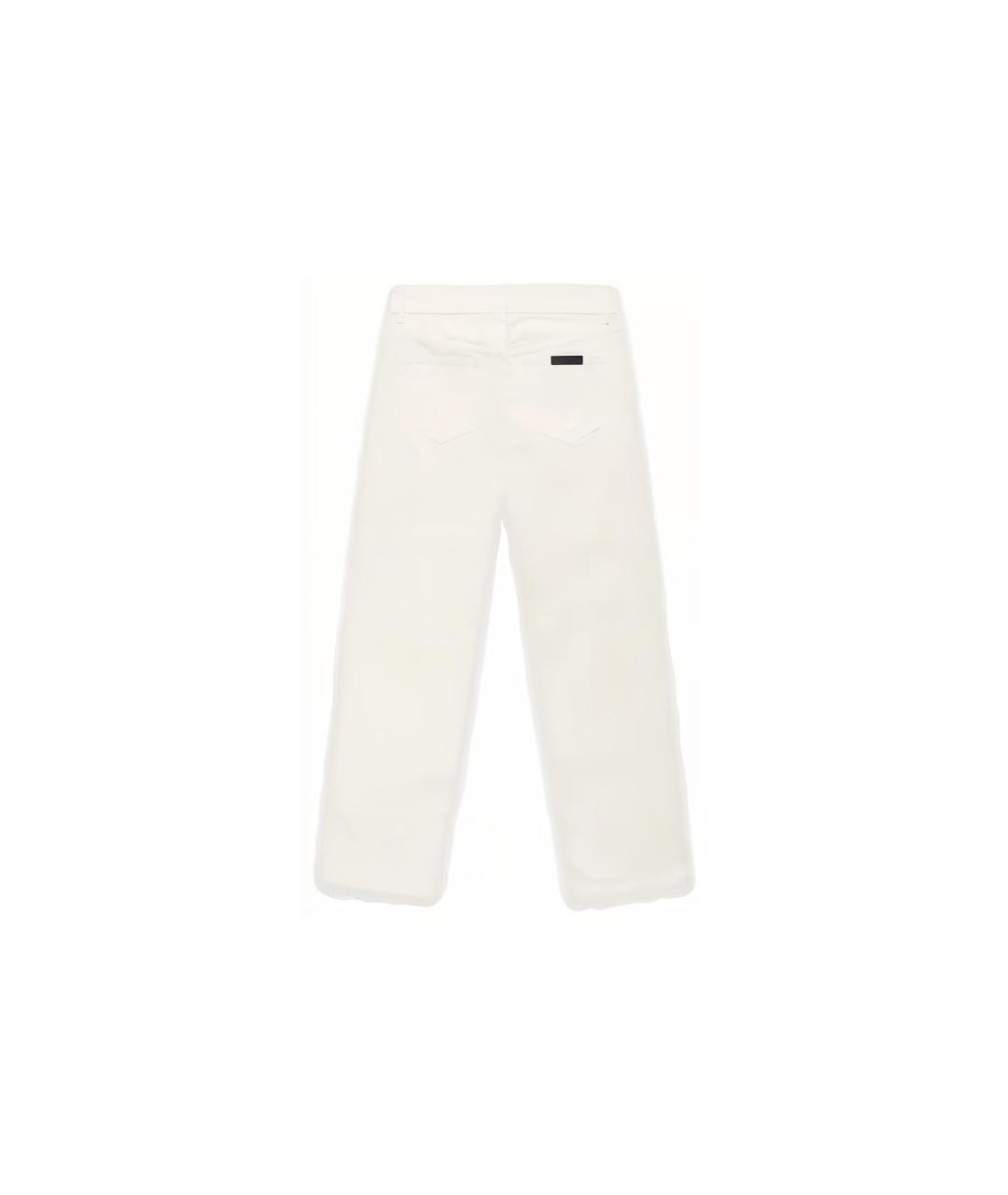 FEAR OF GOD ESSENTIALS Белые прямые джинсы, фото 2