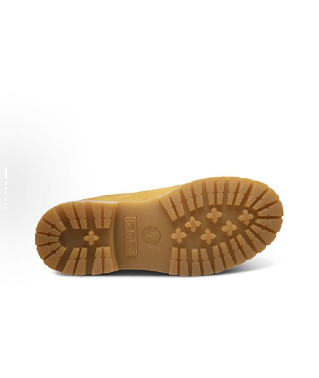TIMBERLAND Бежевые кожаные высокие ботинки, фото 3