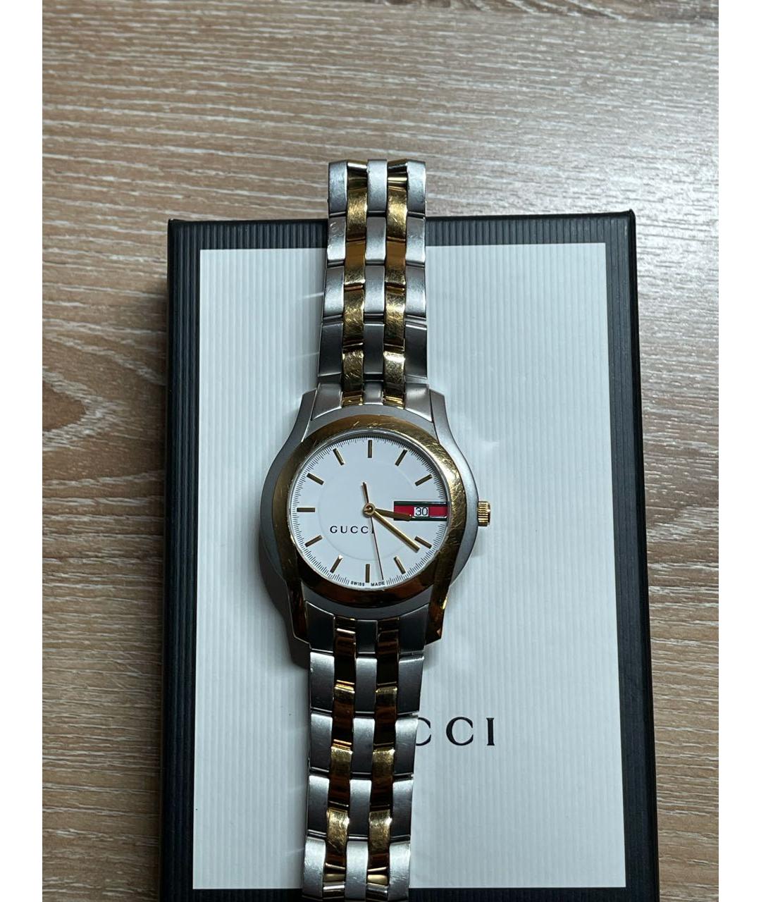 GUCCI Стальные часы, фото 7