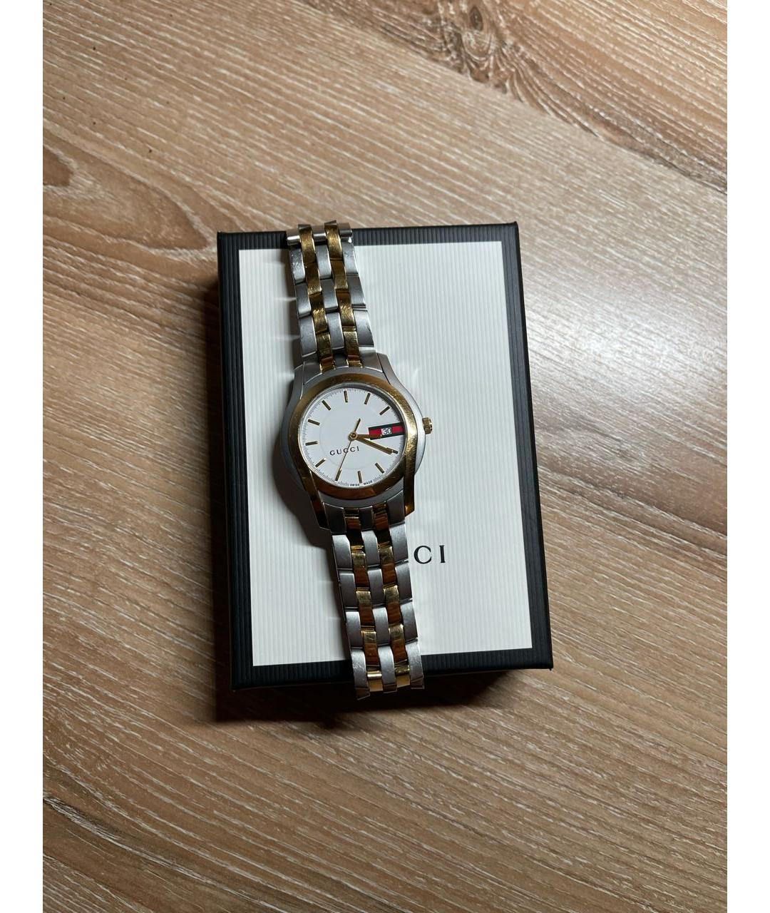 GUCCI Стальные часы, фото 2