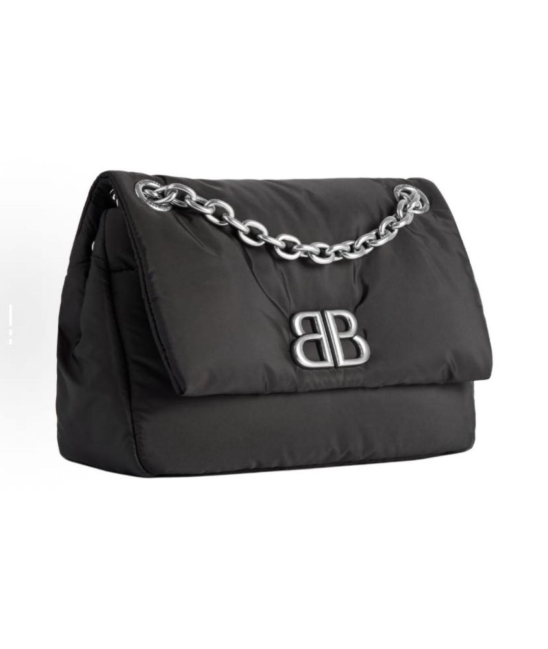 BALENCIAGA Черная синтетическая сумка через плечо, фото 2