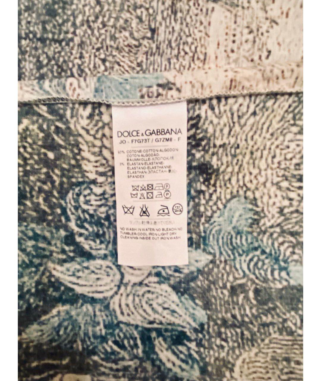 DOLCE&GABBANA Хлопковая футболка, фото 3