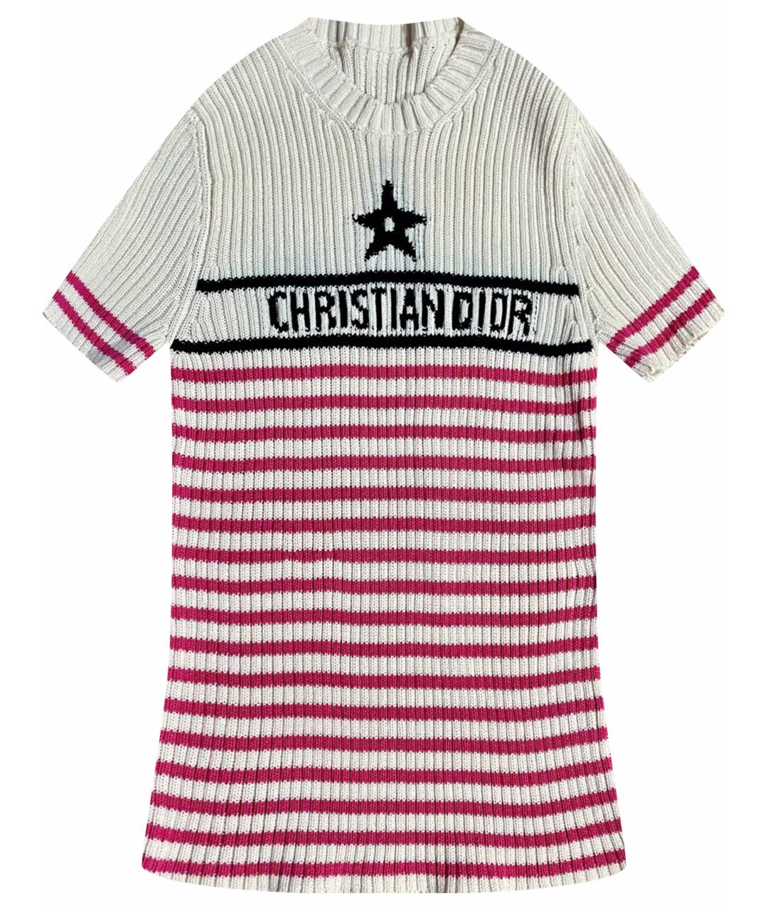 CHRISTIAN DIOR Мульти хлопковый джемпер / свитер, фото 1