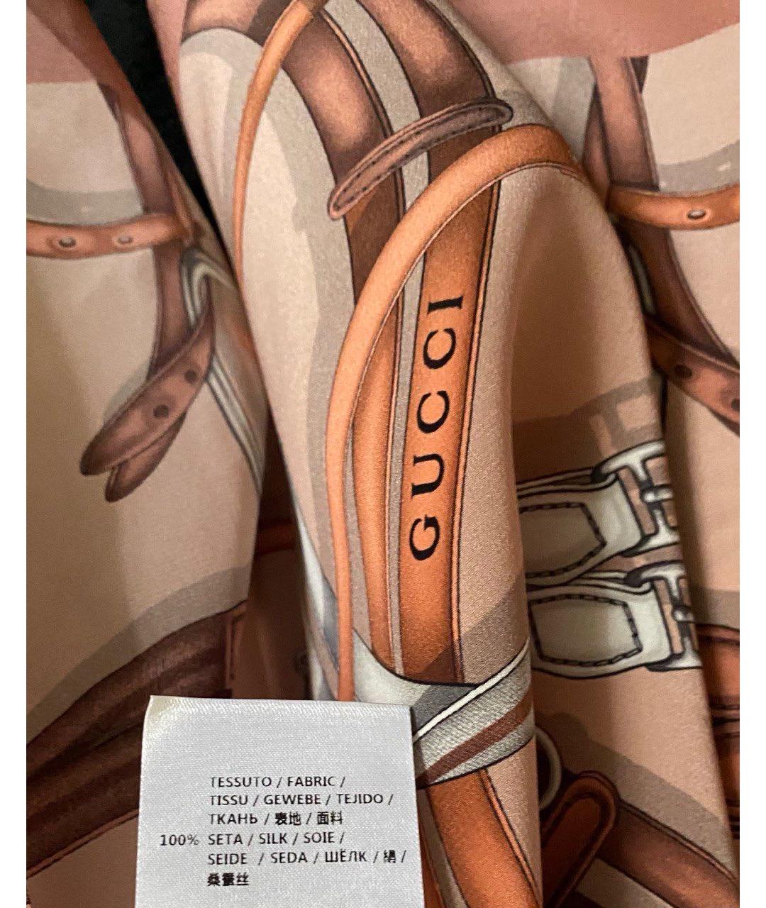 GUCCI Шелковая блузы, фото 4