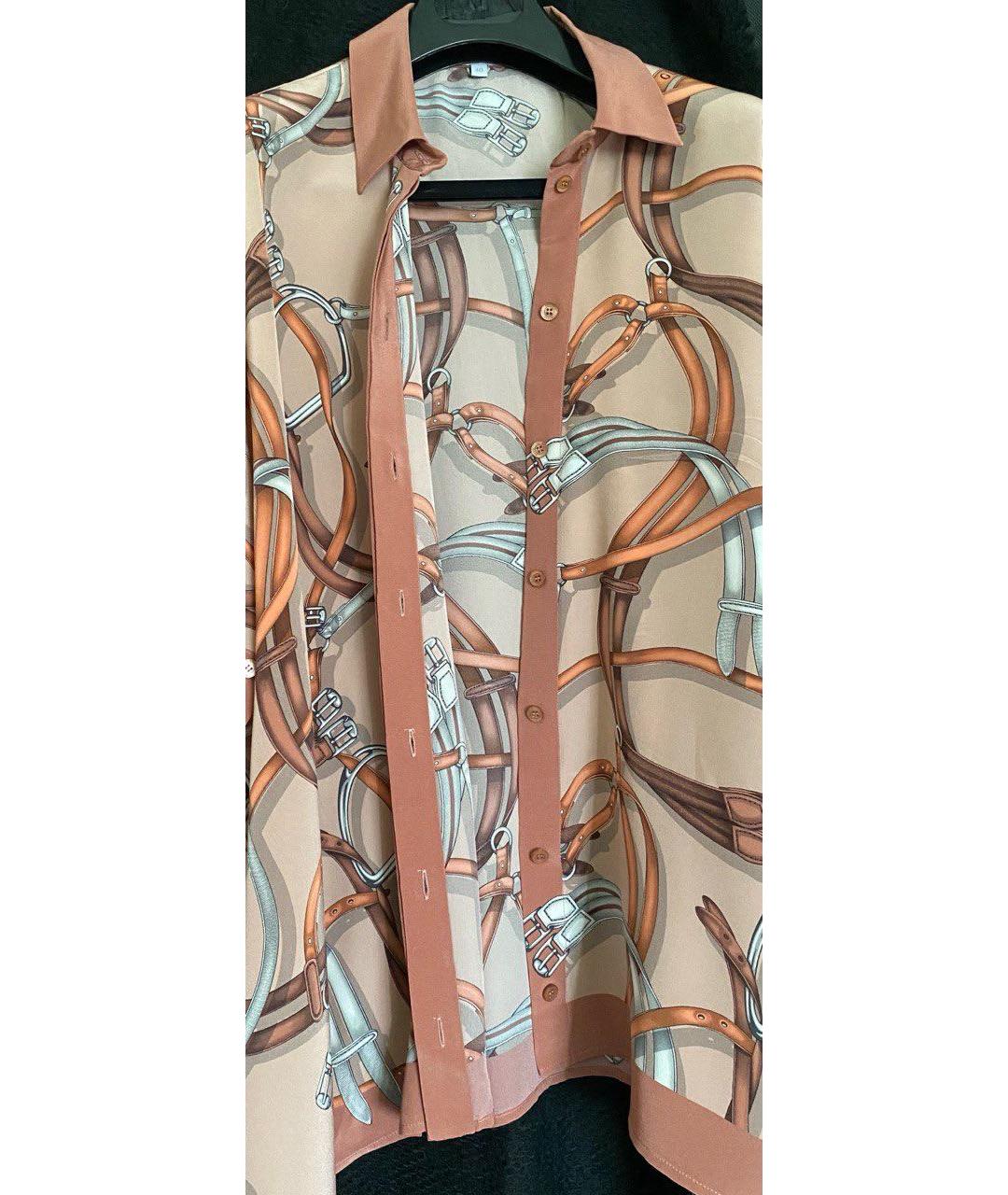 GUCCI Шелковая блузы, фото 3