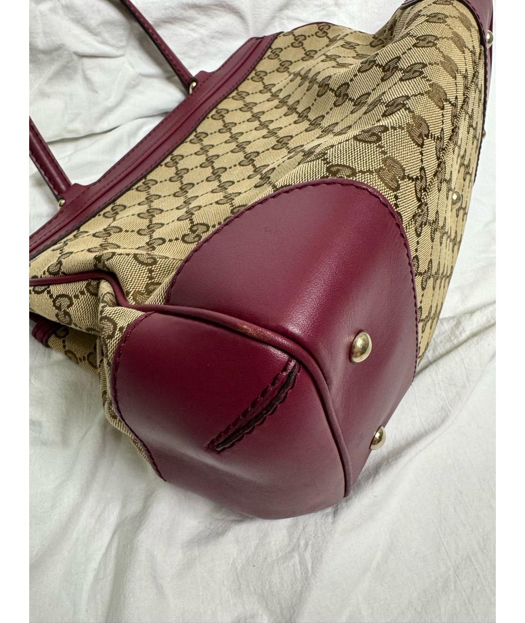 GUCCI Коричневая сумка с короткими ручками, фото 6