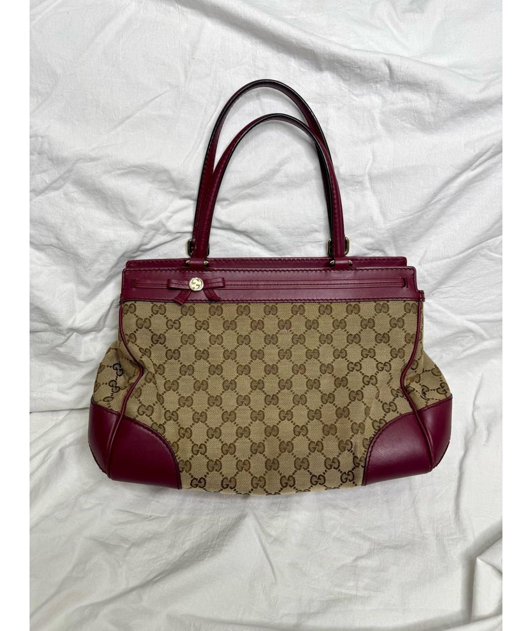 GUCCI Коричневая сумка с короткими ручками, фото 9
