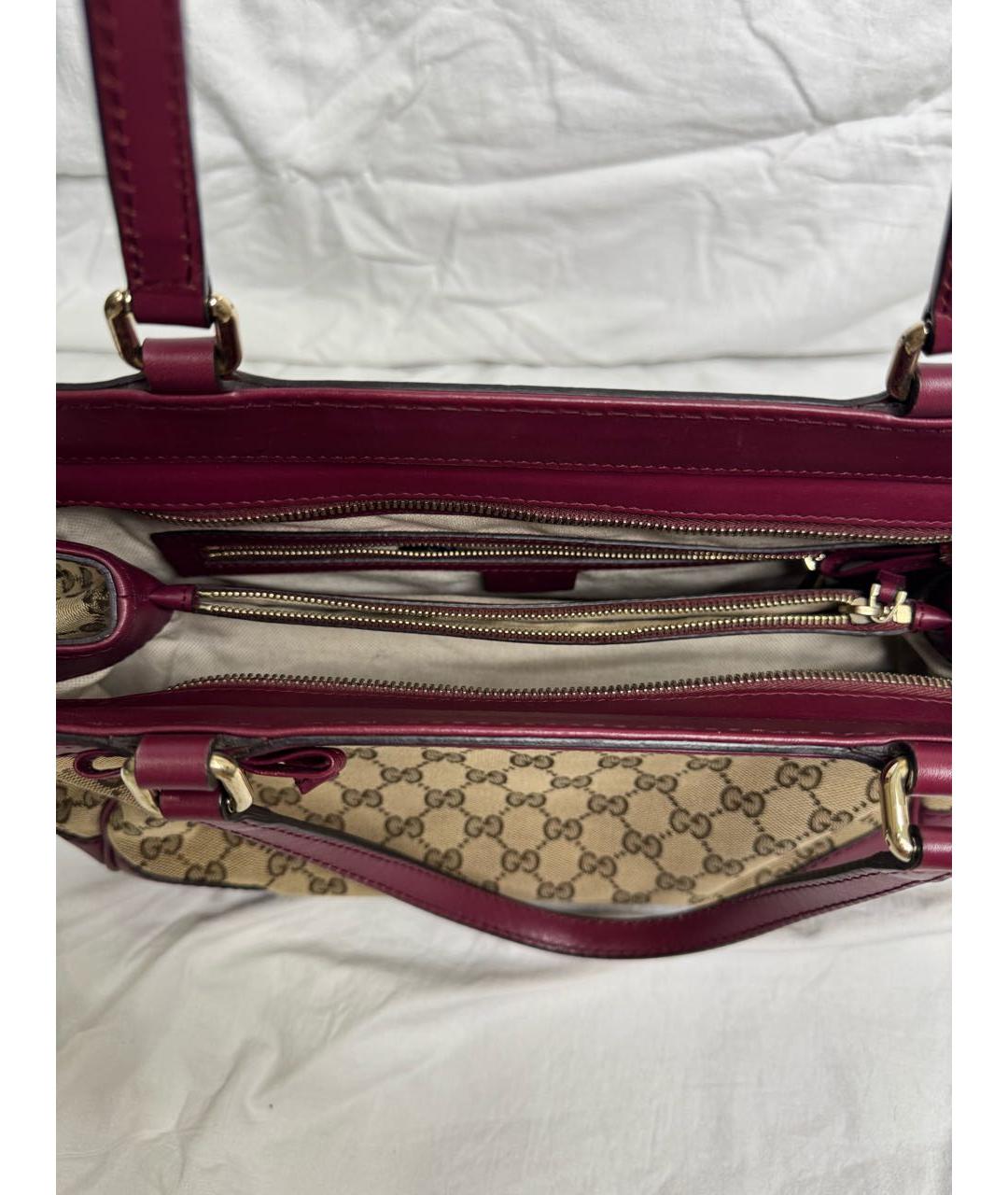 GUCCI Коричневая сумка с короткими ручками, фото 7