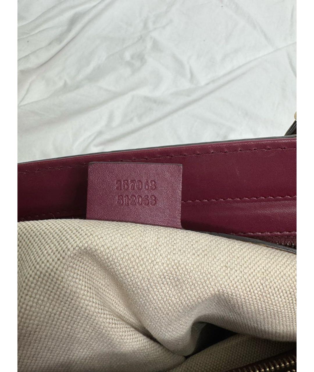 GUCCI Коричневая сумка с короткими ручками, фото 8
