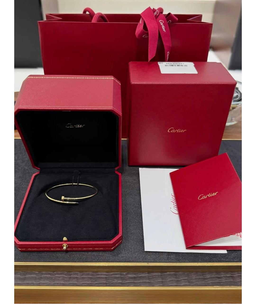 CARTIER Золотой браслет из желтого золота, фото 4