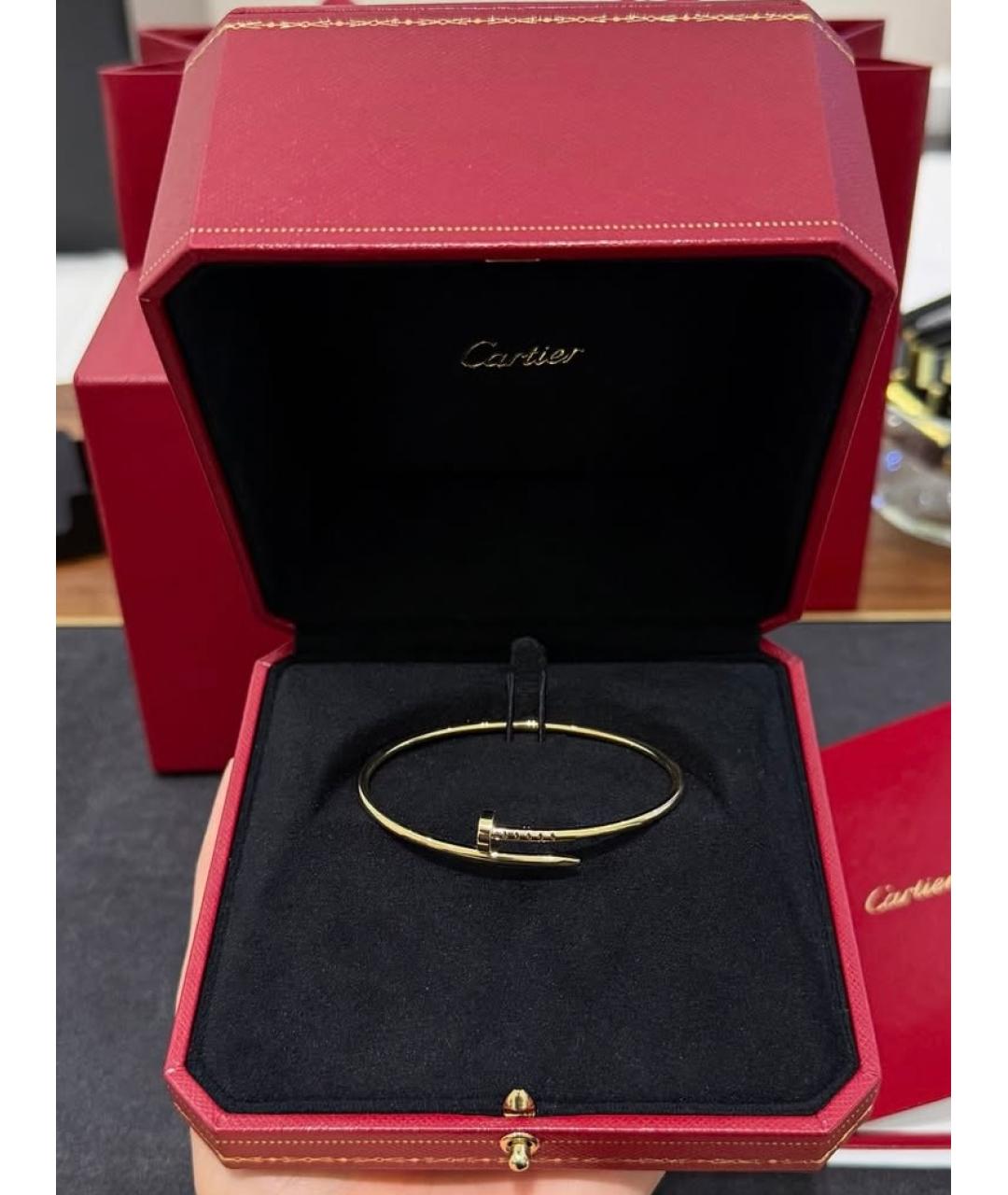 CARTIER Золотой браслет из желтого золота, фото 3