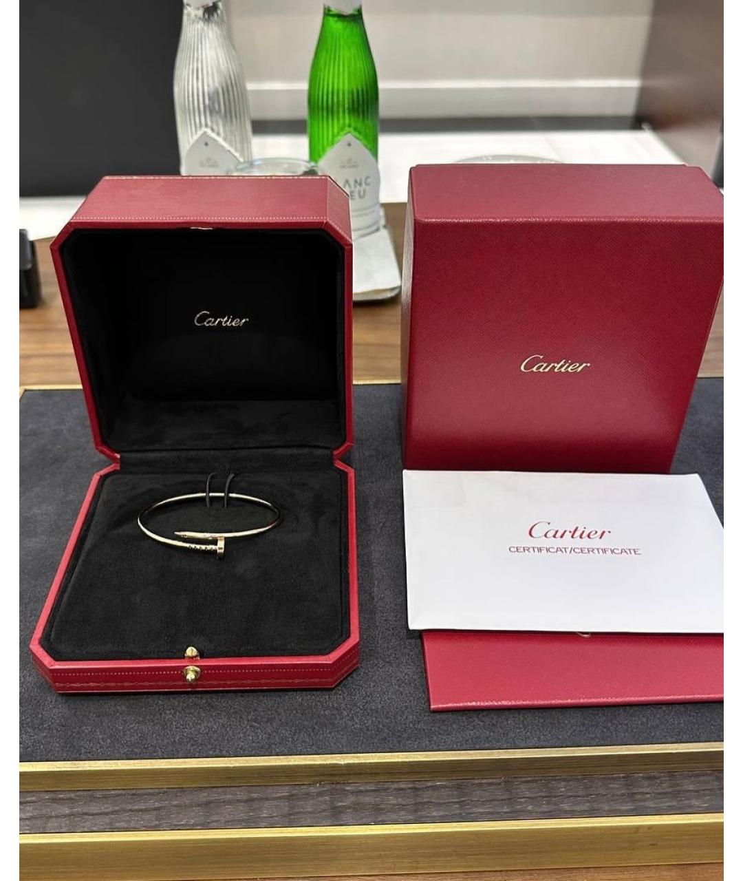 CARTIER Золотой браслет из розового золота, фото 4
