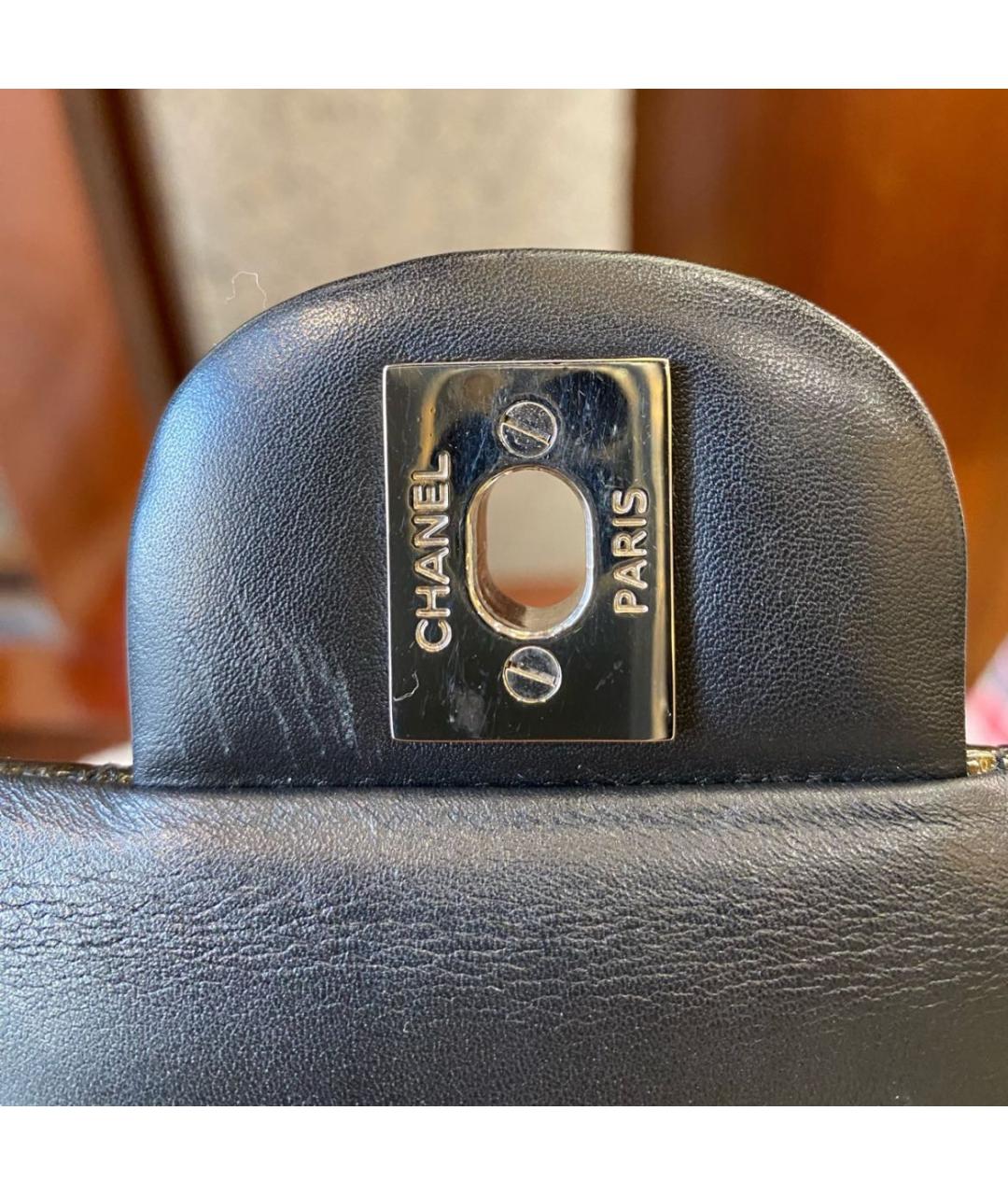 CHANEL Сумка через плечо из лакированной кожи, фото 4
