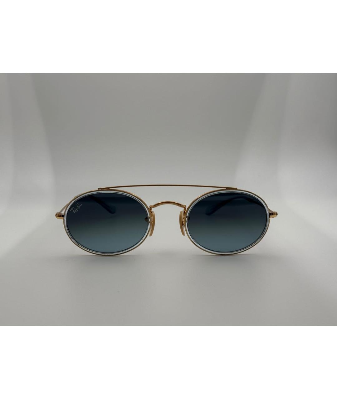 RAY BAN Металлические солнцезащитные очки, фото 8