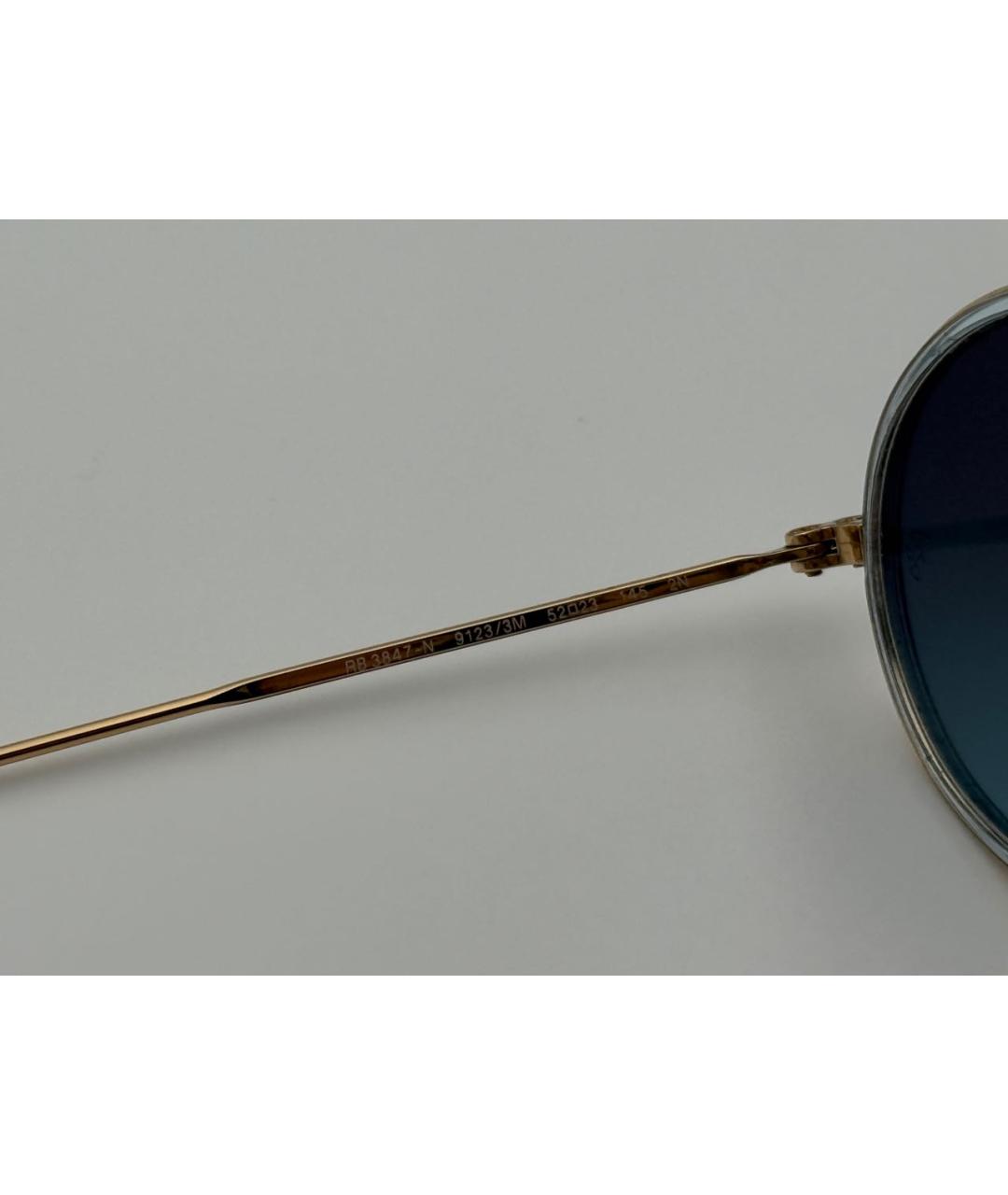 RAY BAN Металлические солнцезащитные очки, фото 6
