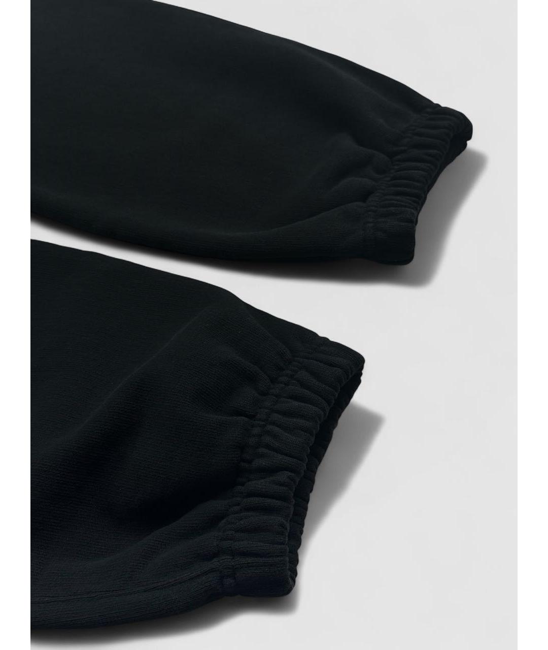 HERON PRESTON Черные хлопковые спортивные брюки и шорты, фото 2