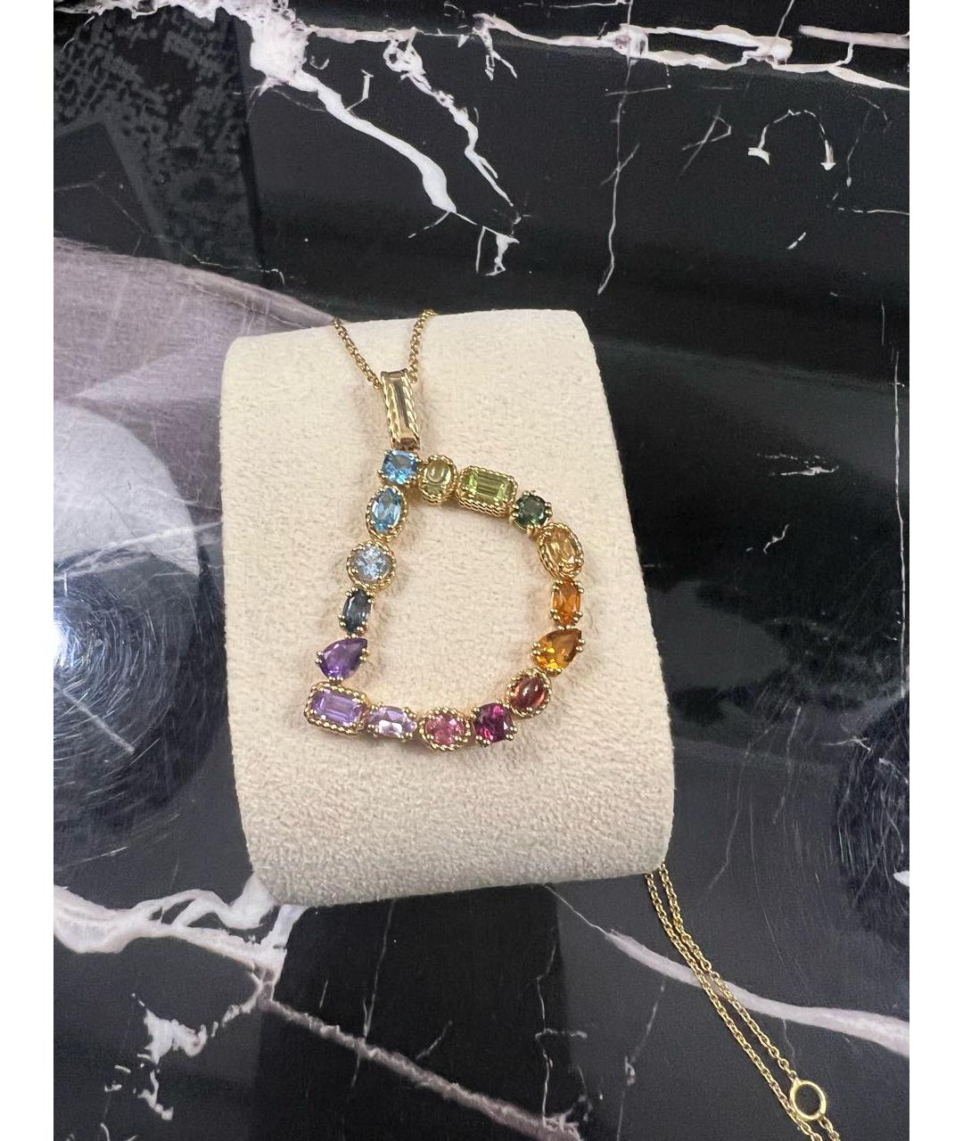 DOLCE&GABBANA Золотая подвеска из желтого золота, фото 5