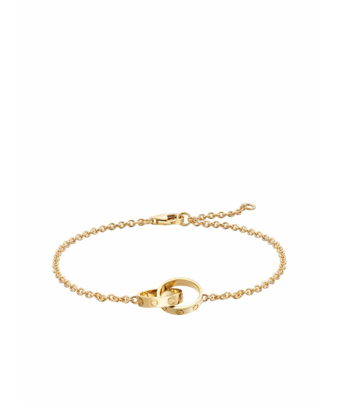 CARTIER Золотой браслет из желтого золота, фото 1
