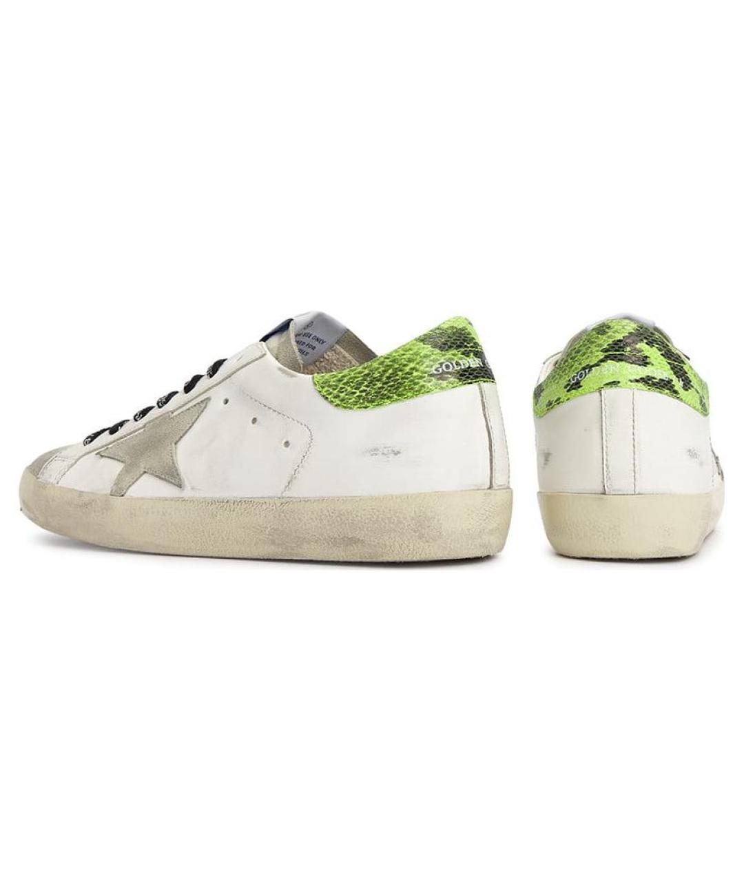 GOLDEN GOOSE DELUXE BRAND Белые низкие кроссовки / кеды, фото 6