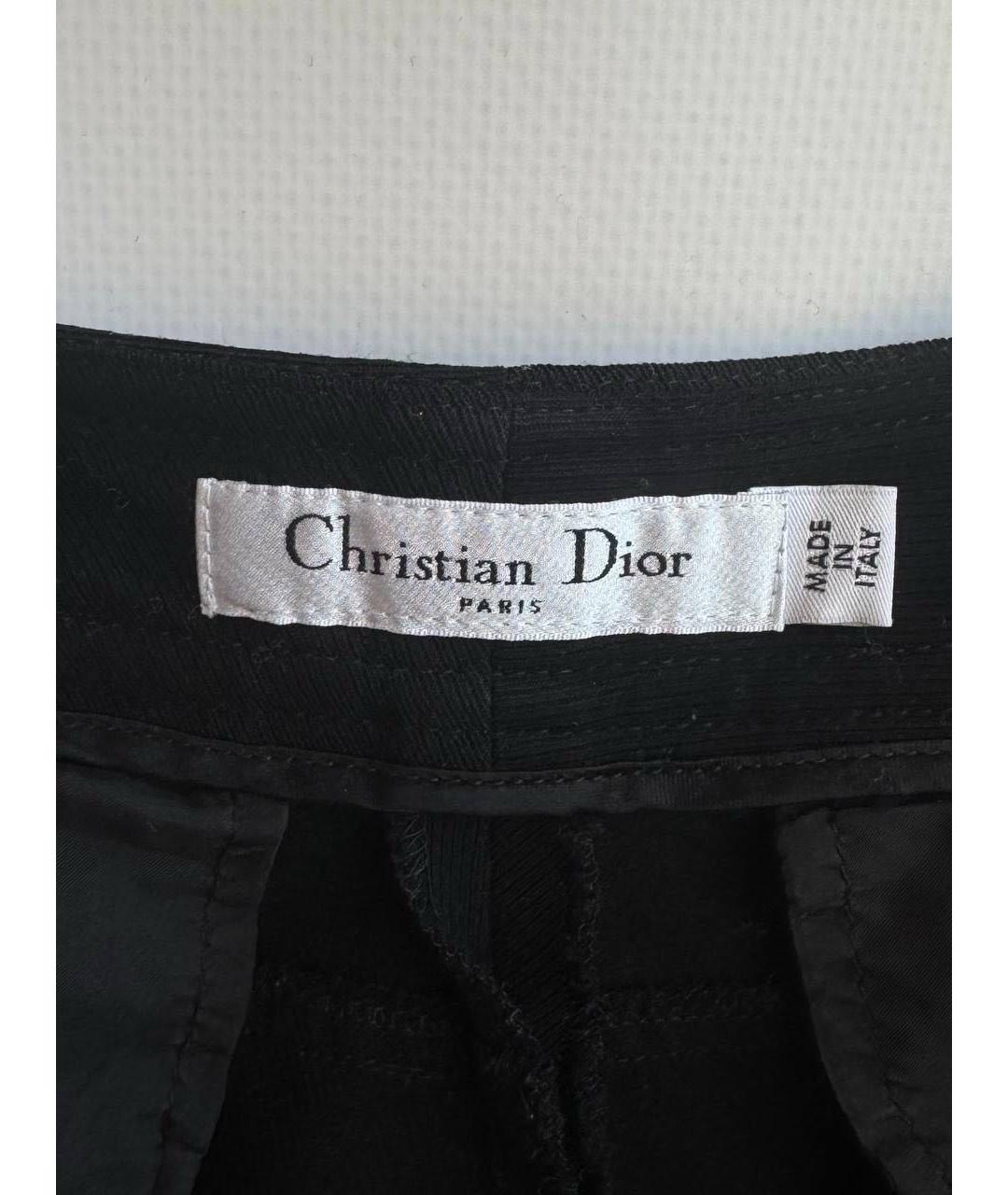 CHRISTIAN DIOR Черные шорты, фото 3