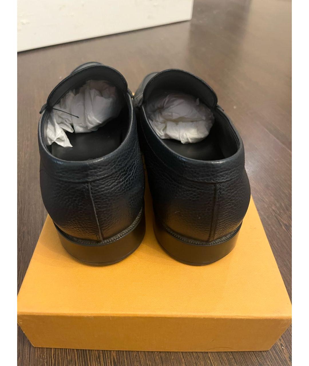 TOD'S Черные кожаные мокасины, фото 4