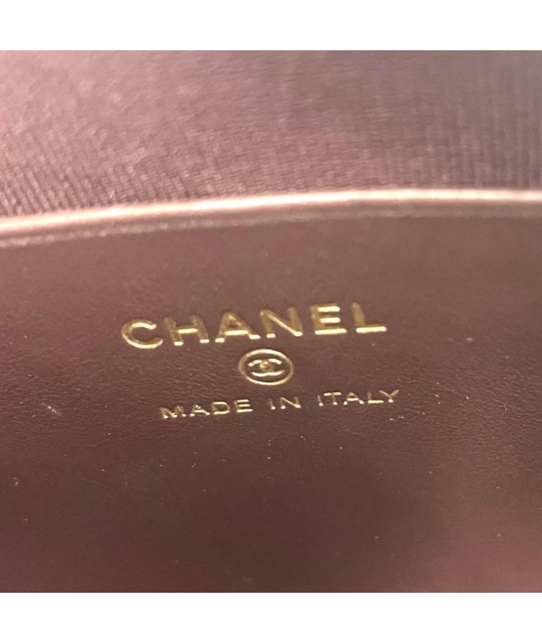 CHANEL Черная кожаная сумка через плечо, фото 4
