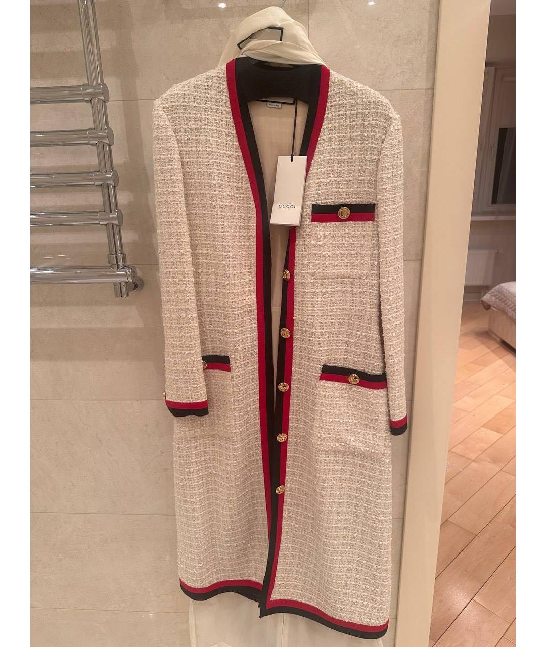 GUCCI Мульти хлопковое повседневное платье, фото 4