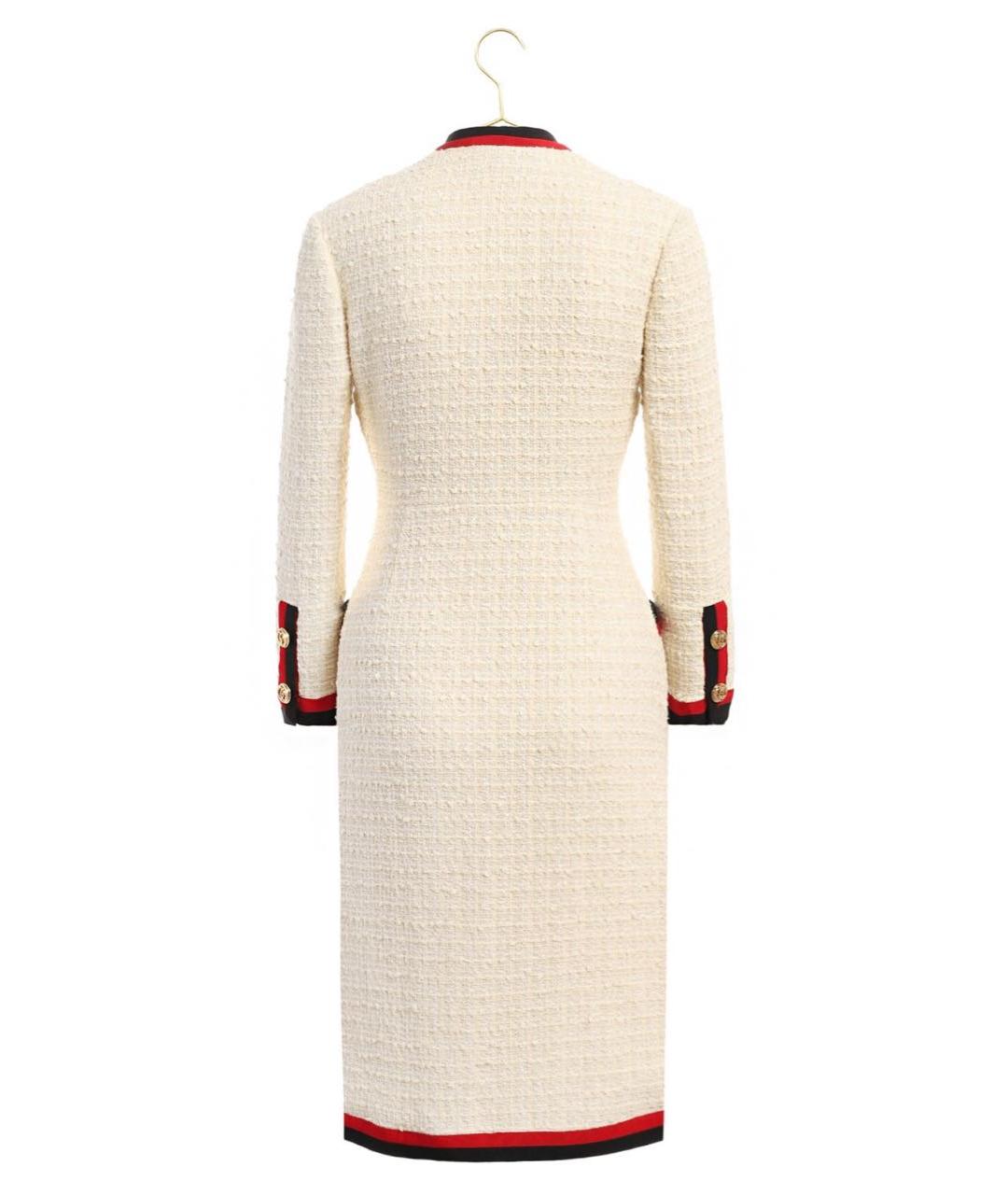 GUCCI Мульти хлопковое повседневное платье, фото 2
