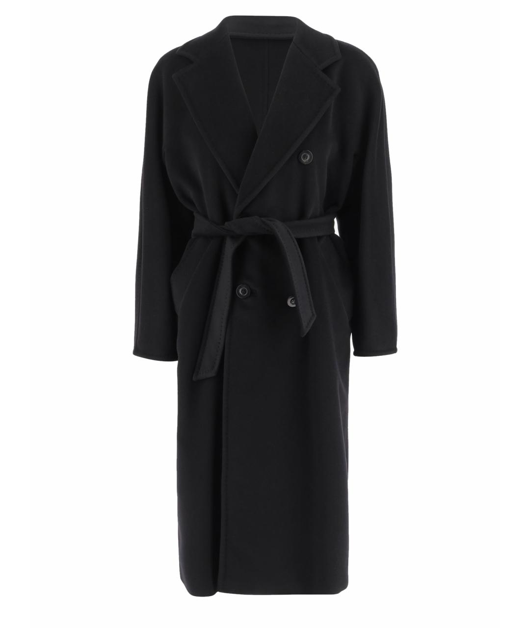 MAX MARA Черное шерстяное пальто, фото 1