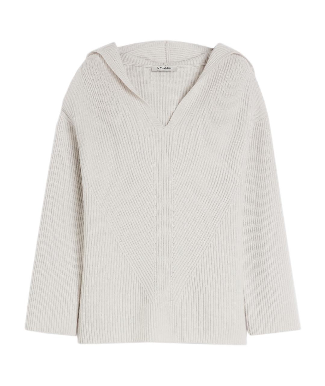 'S MAX MARA Белый джемпер / свитер, фото 1