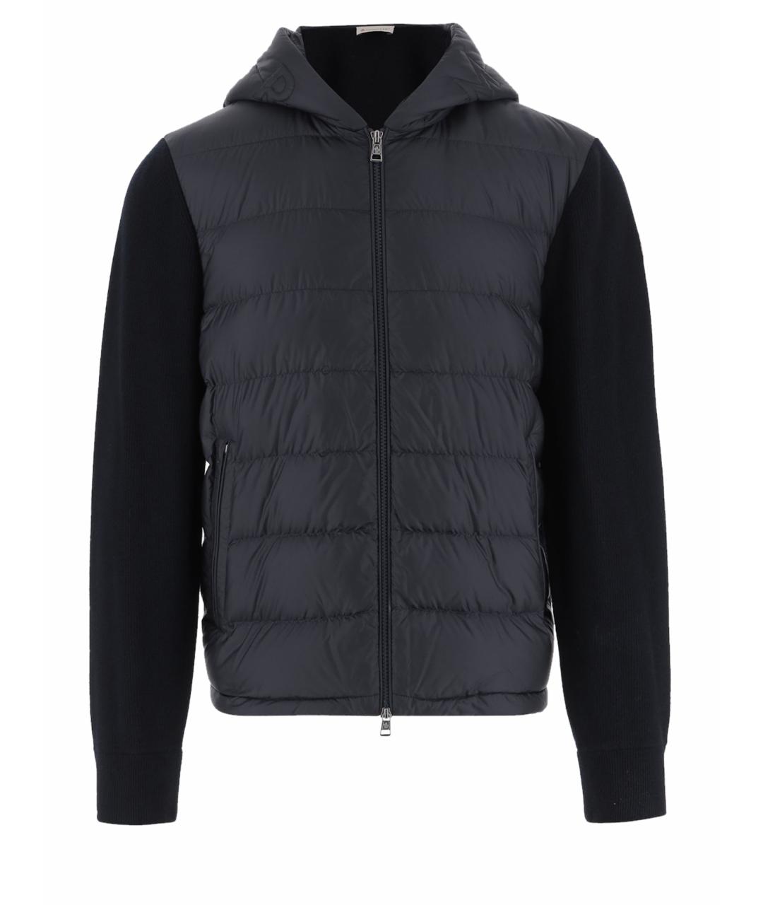 MONCLER Темно-синяя куртка, фото 1