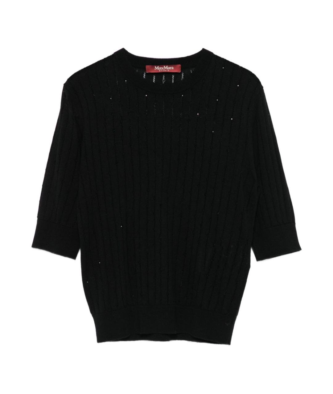 MAX MARA Черный джемпер / свитер, фото 1