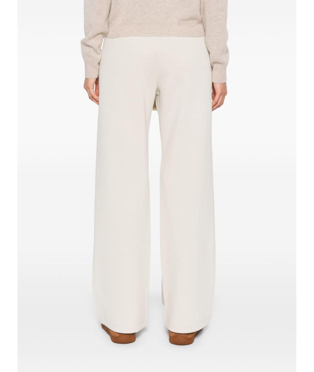 'S MAX MARA Бежевые прямые брюки, фото 4
