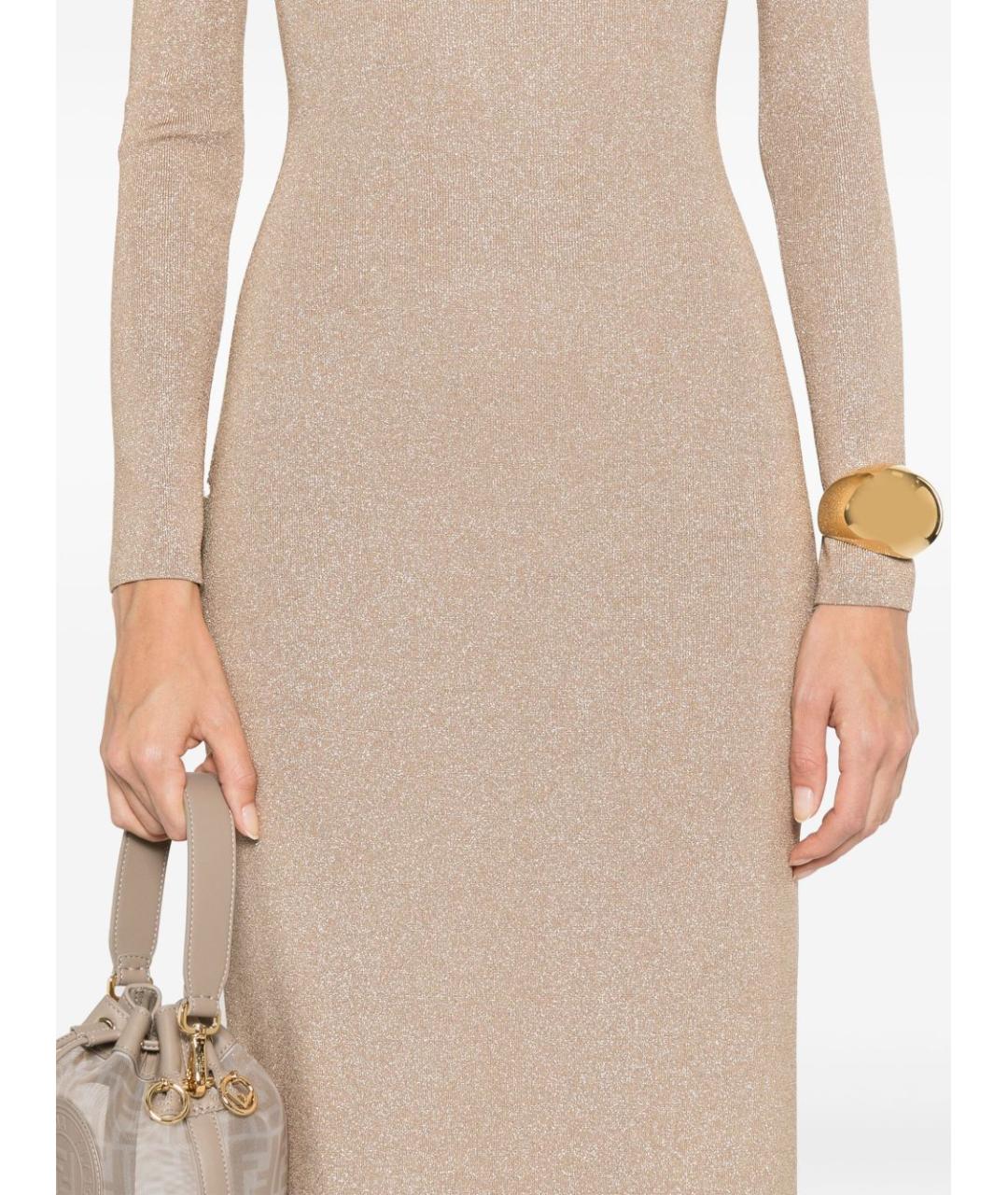 MAX MARA Бежевое платье, фото 5