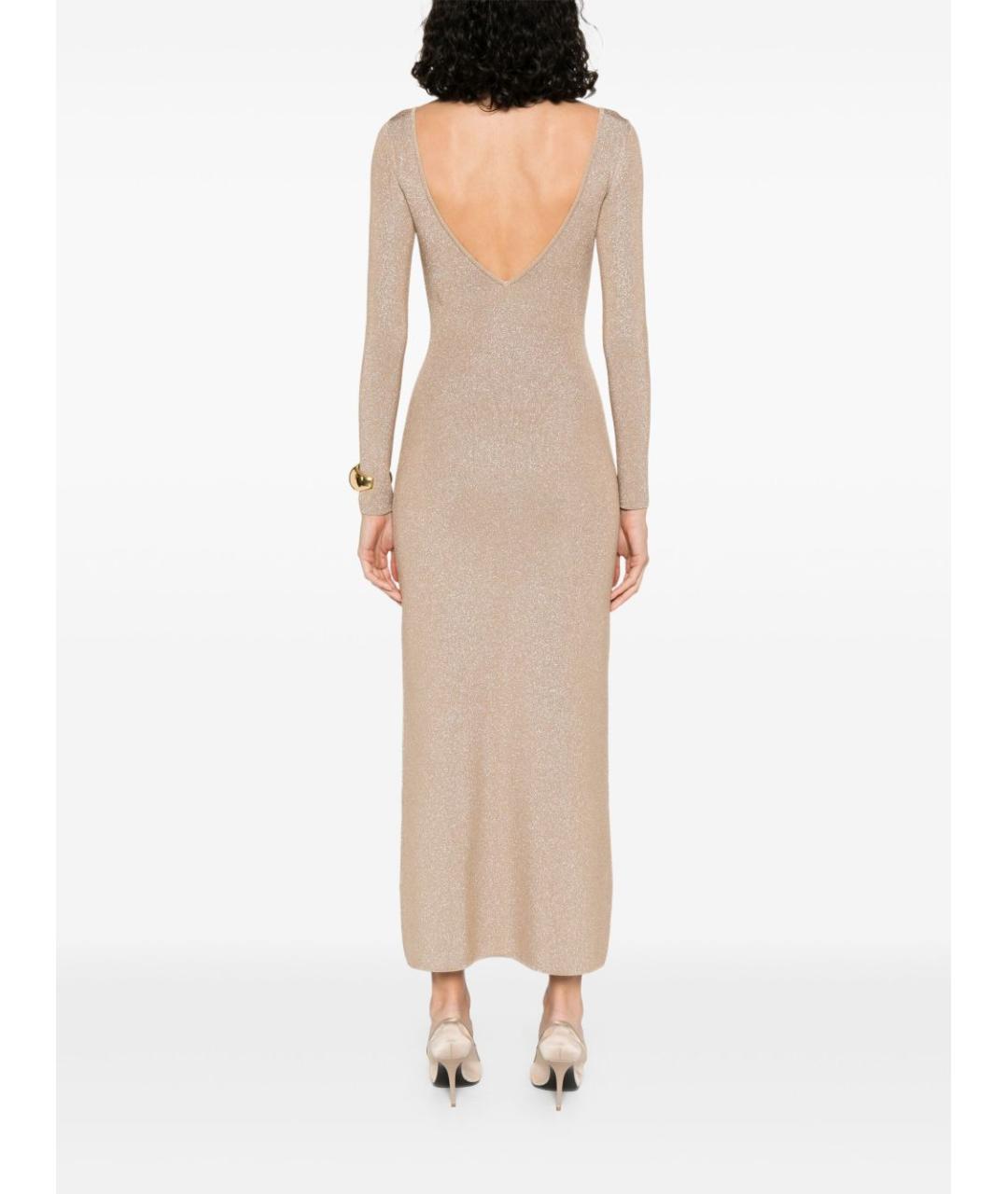 MAX MARA Бежевое платье, фото 4