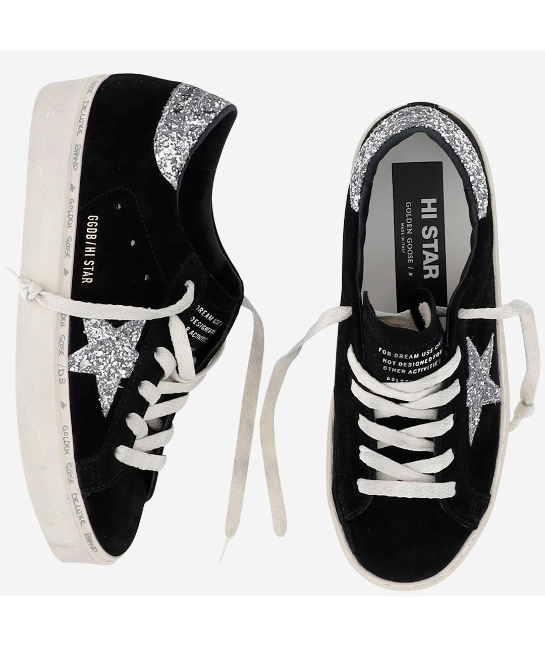 GOLDEN GOOSE DELUXE BRAND Черные кеды, фото 2