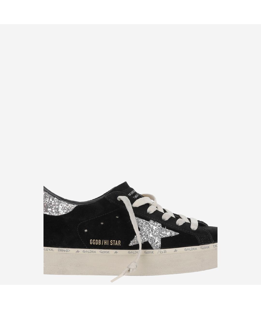 GOLDEN GOOSE DELUXE BRAND Черные кеды, фото 5