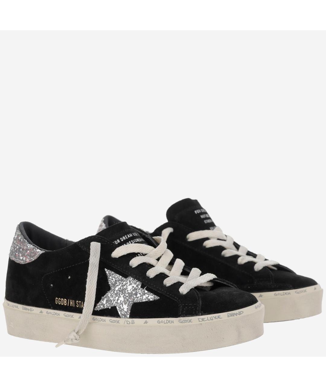 GOLDEN GOOSE DELUXE BRAND Черные кеды, фото 3