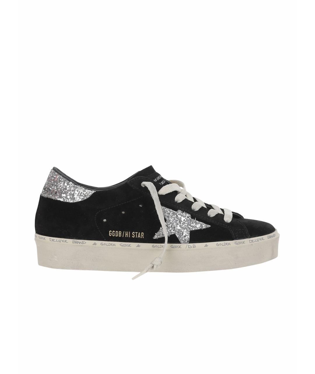 GOLDEN GOOSE DELUXE BRAND Черные кеды, фото 1
