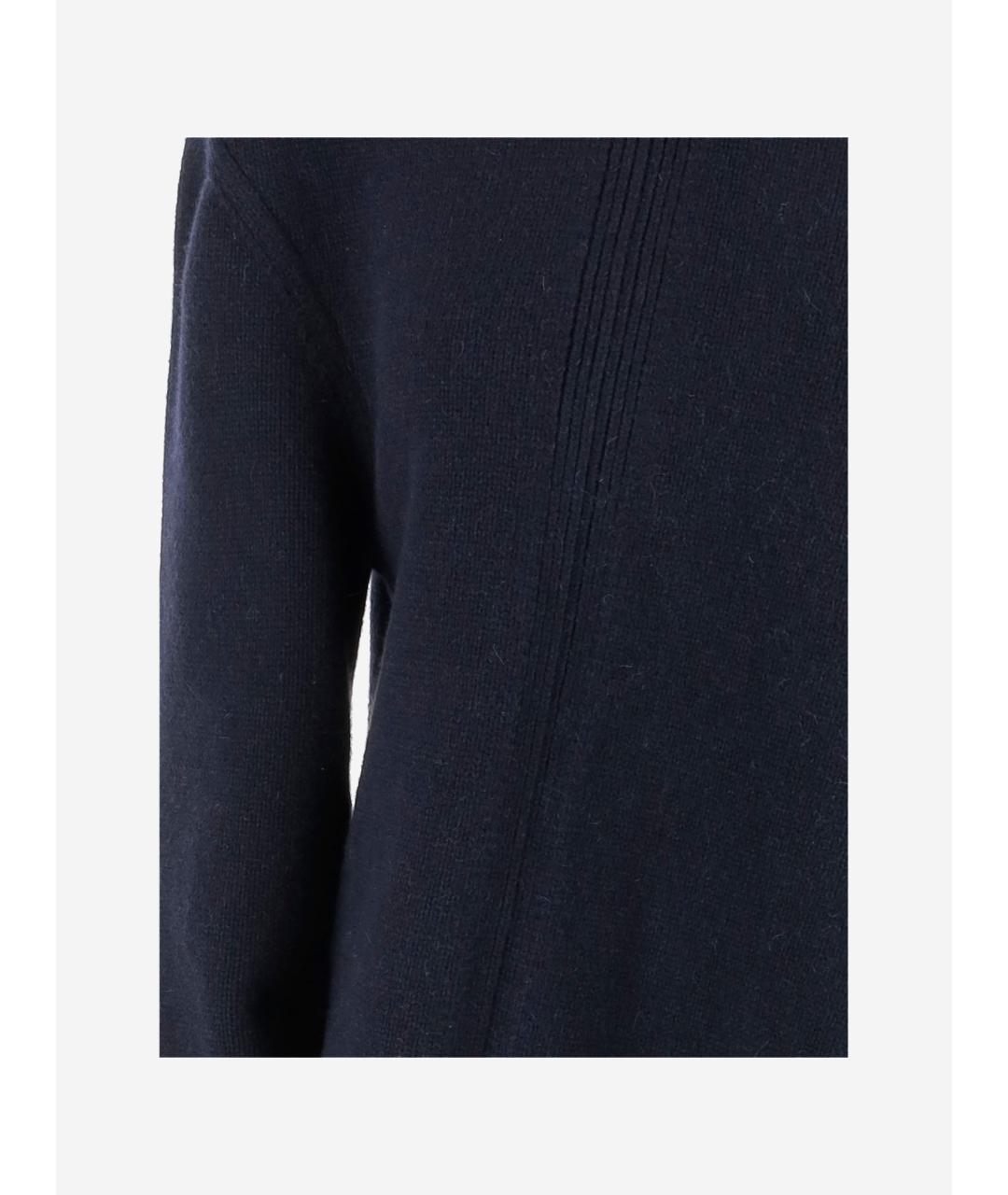 JIL SANDER Темно-синий джемпер / свитер, фото 3