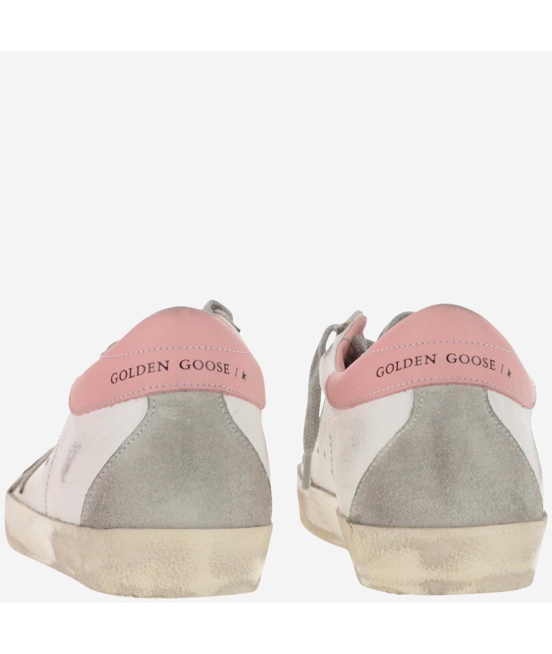 GOLDEN GOOSE DELUXE BRAND Белые кожаные кеды, фото 4
