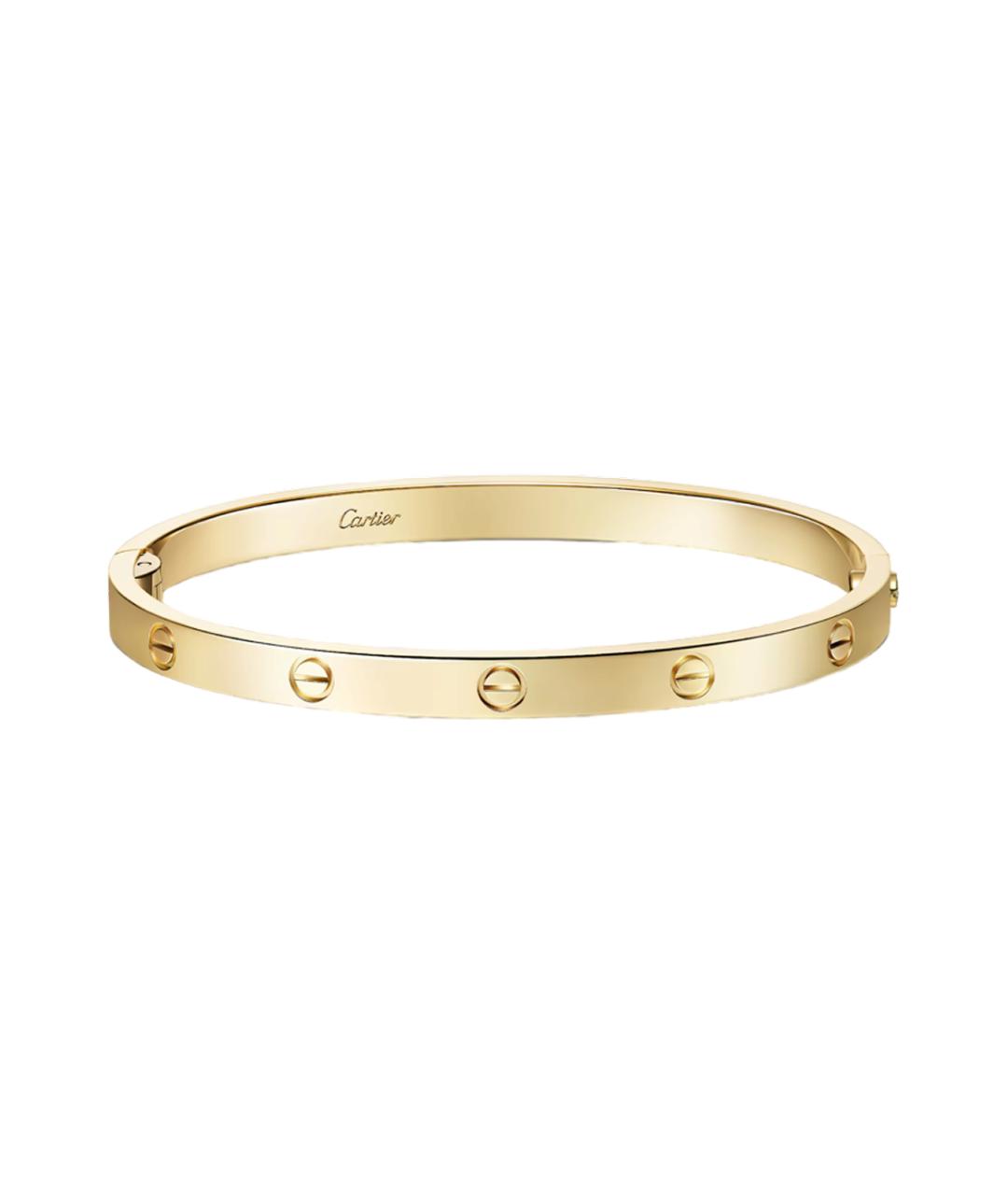 CARTIER Золотой браслет из желтого золота, фото 2