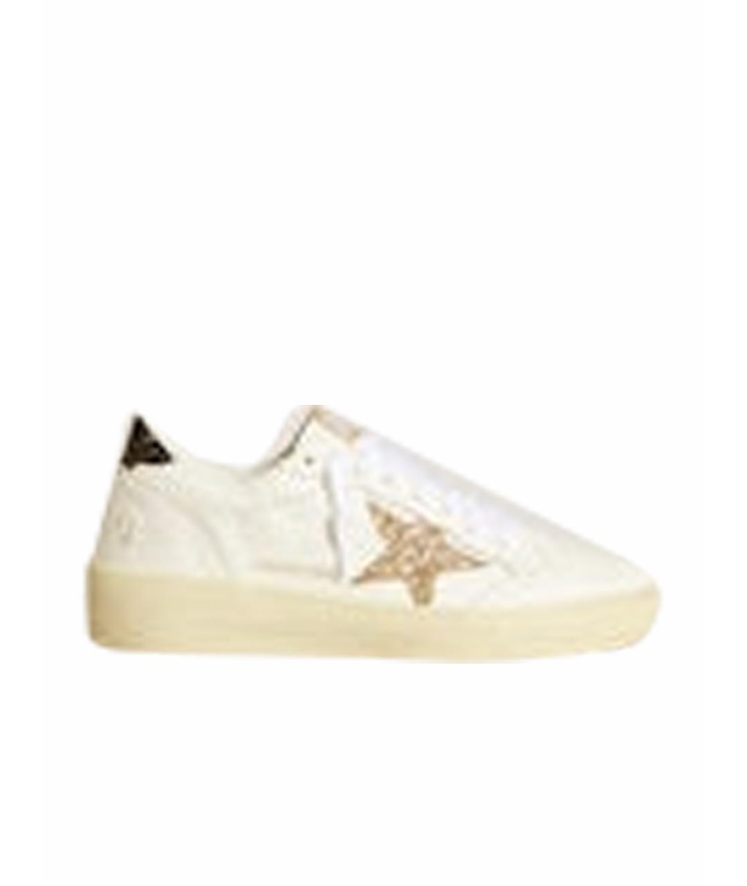 GOLDEN GOOSE DELUXE BRAND Белые кеды, фото 1