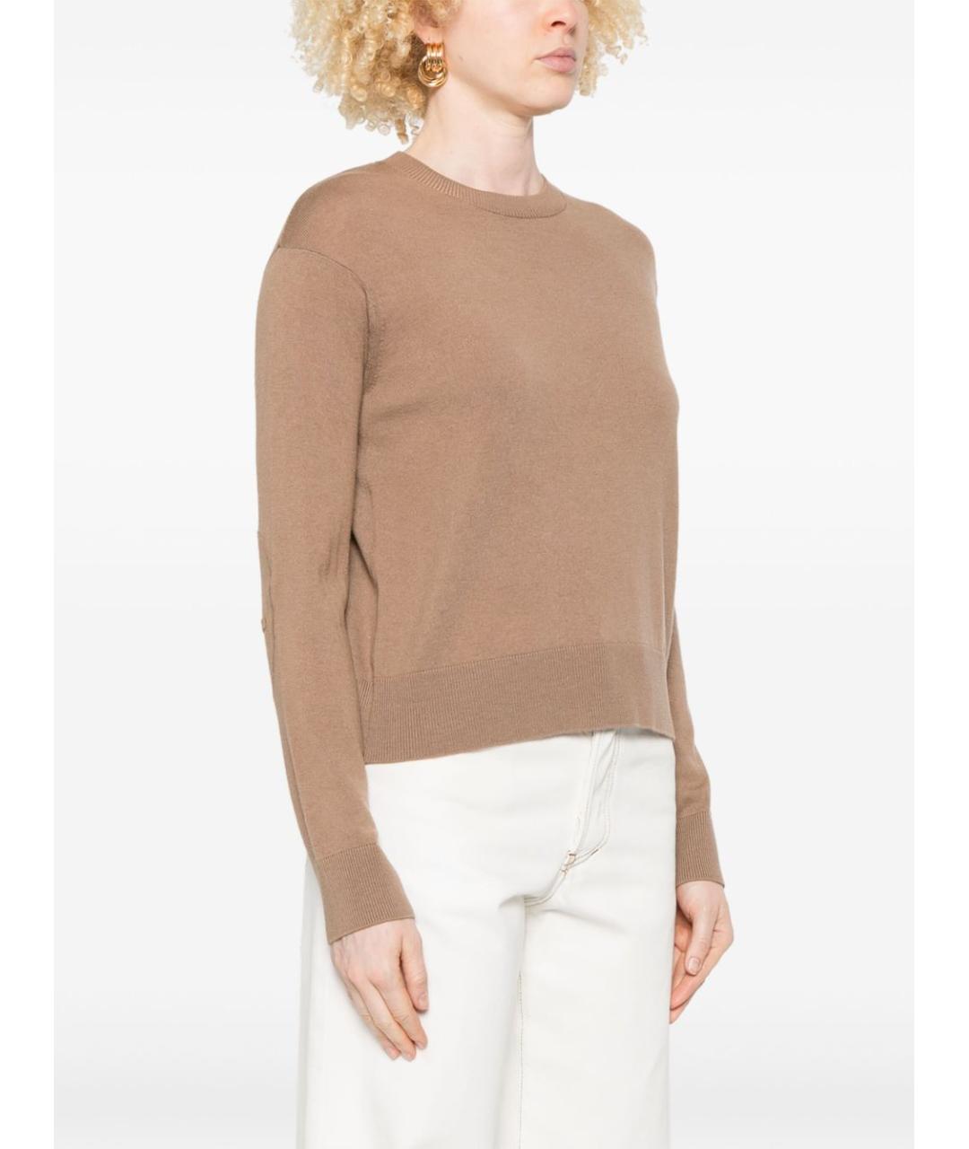 'S MAX MARA Бежевый джемпер / свитер, фото 3