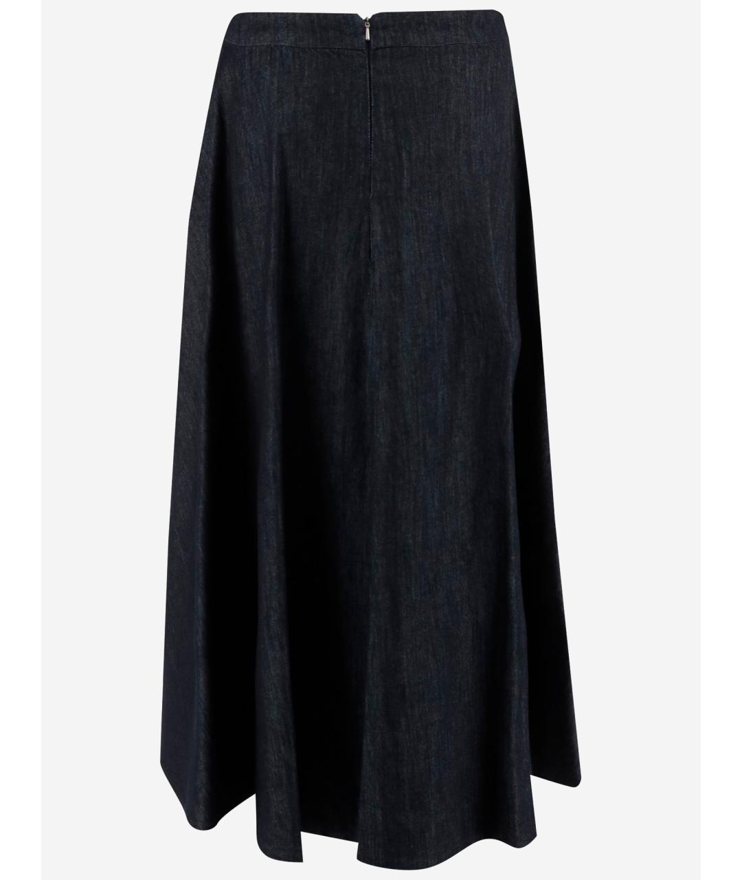 'S MAX MARA Черная юбка миди, фото 2